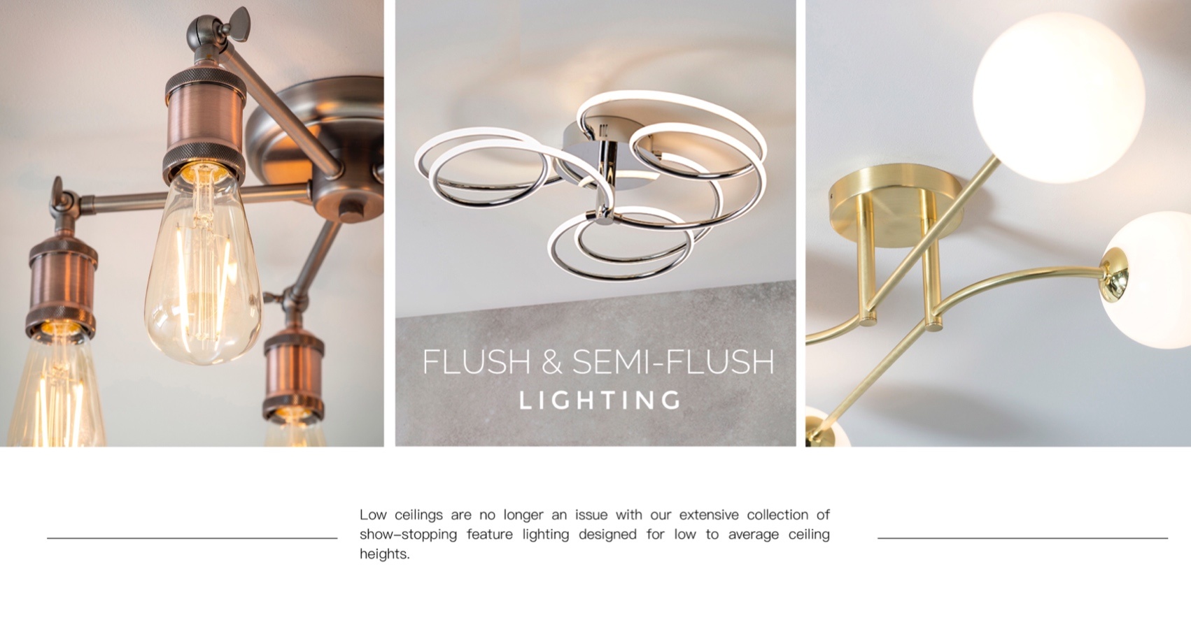 Flush & Semi Flush Lighting 