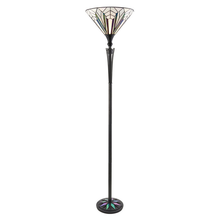 Astoria - Uplighter Tiffany Floor Lamp