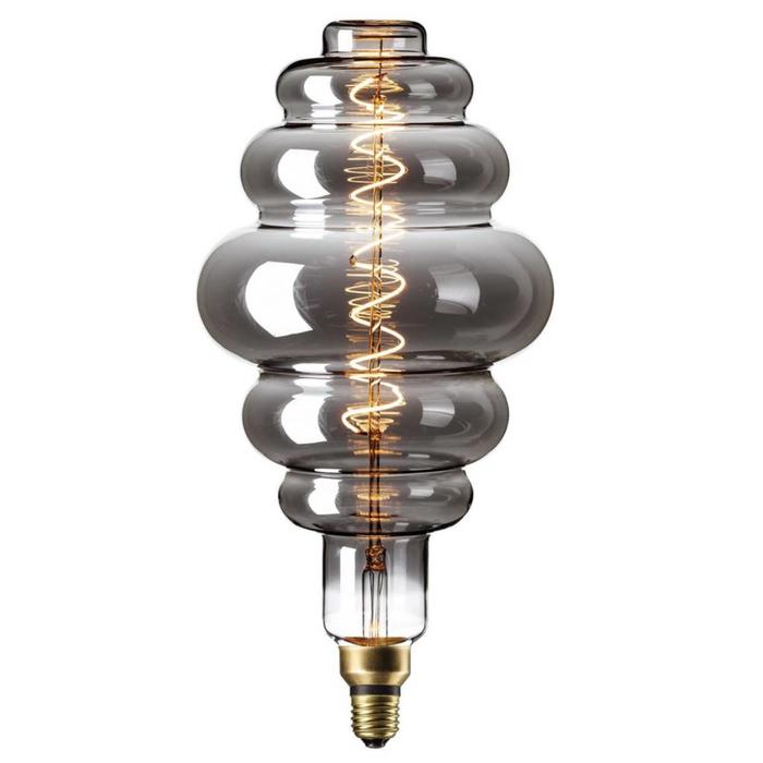 Beehive - Giant Decorative LED Light Bulb - Titanium