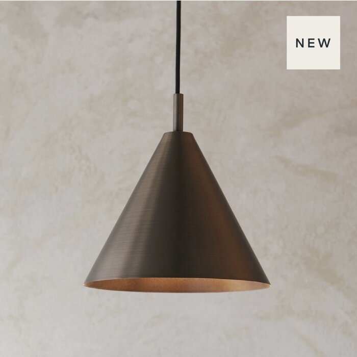 Capi - Conical Bronze Scandi Pendant