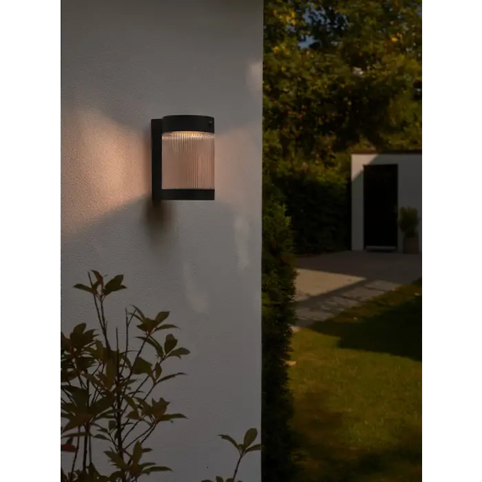 Coopar - Solar Outdoor Wall Lights - Black