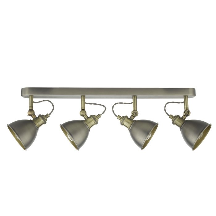 Croft - 4 Bar Spotlight Vintage Ceiling Fitting