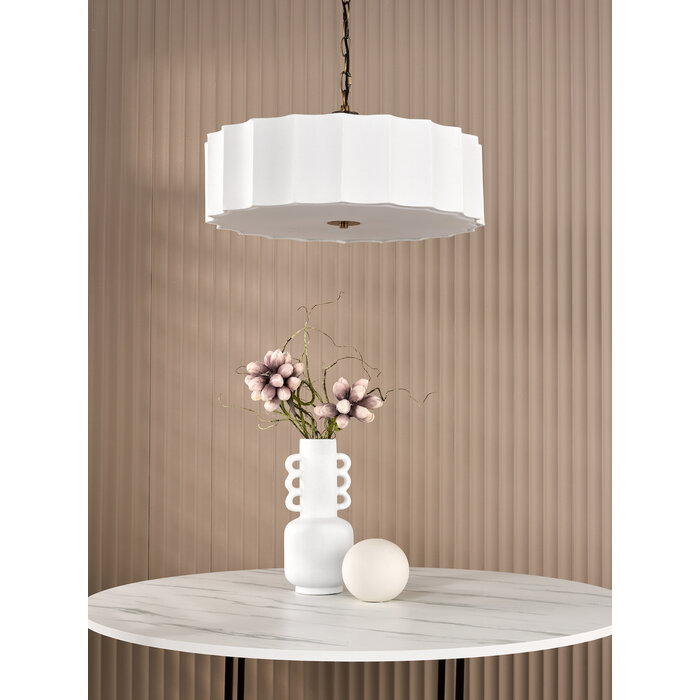 Drift - Scalloped Minimalist Pendant Light