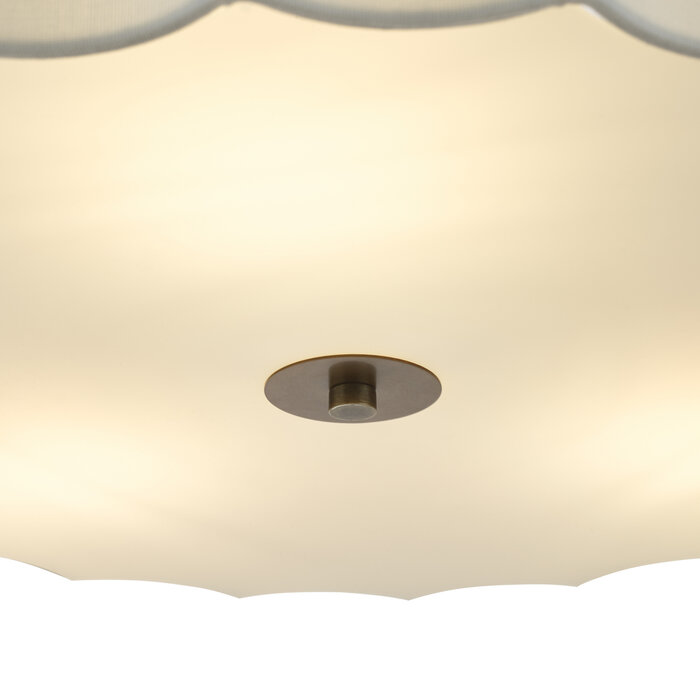 Drift - Scalloped Minimalist Pendant Light