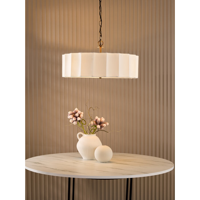 Drift - Scalloped Minimalist Pendant Light