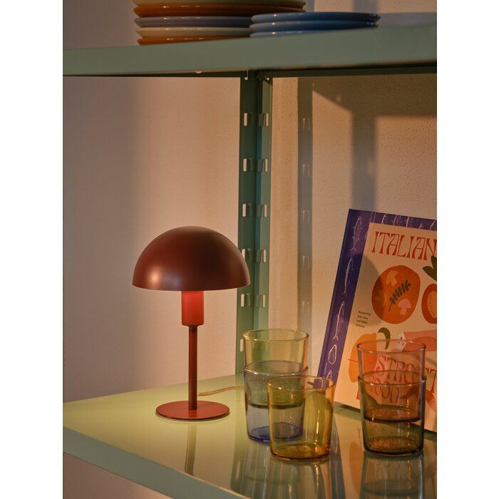 Edna - Mini Table Lamp - Bordeaux Red