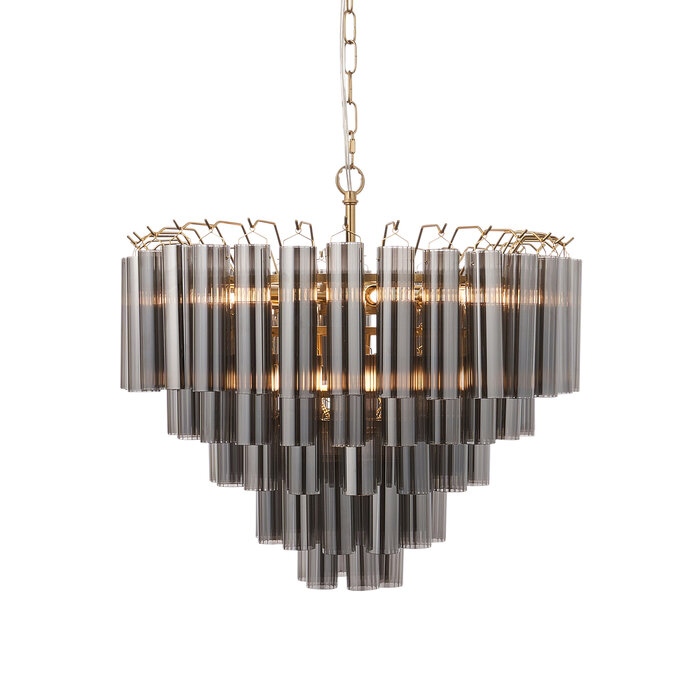 Elysian - Smoked Glass Chandelier