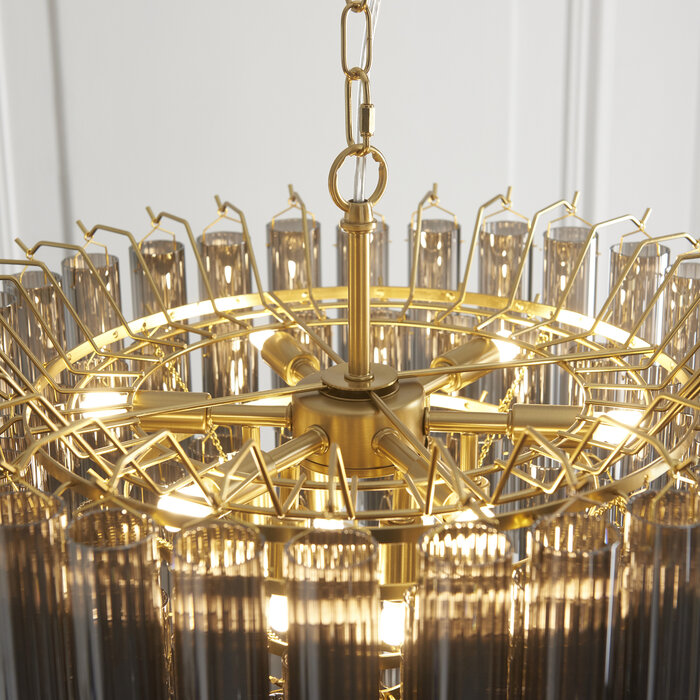Elysian - Smoked Glass Chandelier