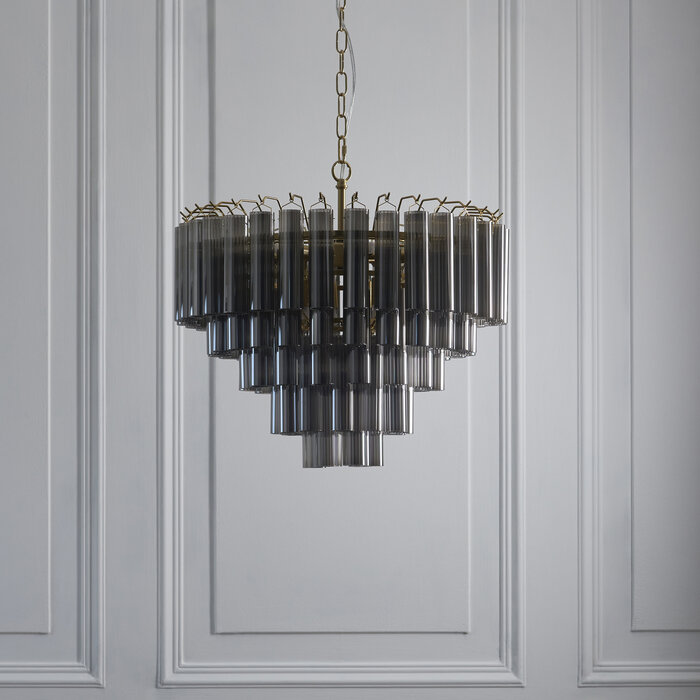 Elysian - Smoked Glass Chandelier