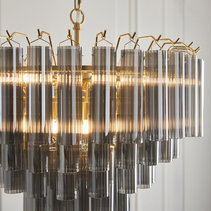 Elysian - Smoked Glass Chandelier