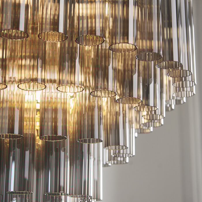 Elysian - Smoked Glass Chandelier