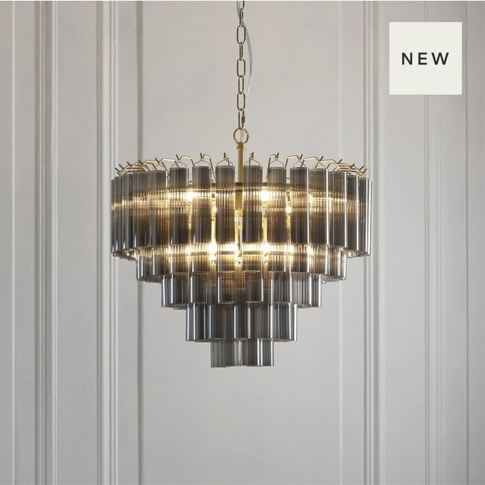 Elysian - Smoked Glass Chandelier