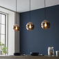 Esther - Minimalist Mirrored Copper Bar Pendant Light