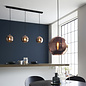 Esther - Minimalist Mirrored Copper Bar Pendant Light