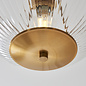 Ferna - Ribbed Glass Uplighter Hallway Ceiling Light