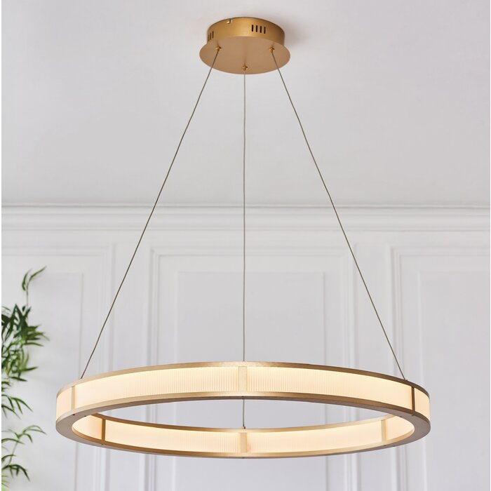 Halo – Mid Century Modern LED Ring Pendant Light