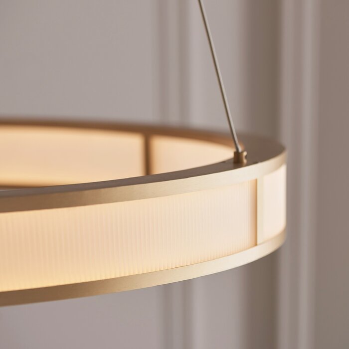 Halo – Mid Century Modern LED Ring Pendant Light