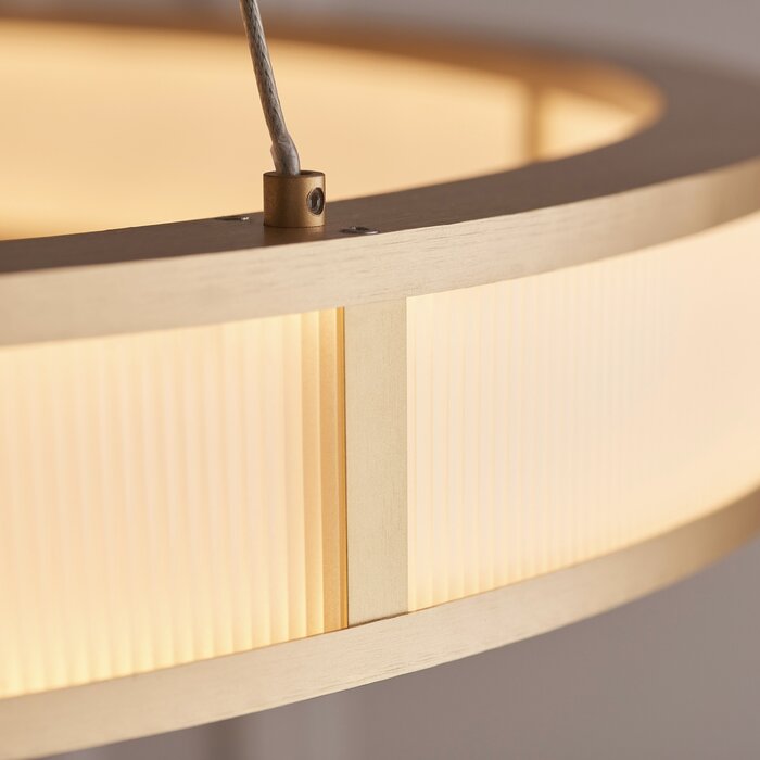 Halo – Mid Century Modern LED Ring Pendant Light