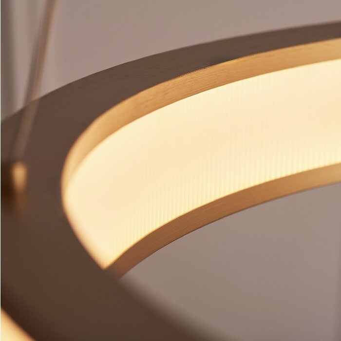 Halo – Mid Century Modern LED Ring Pendant Light