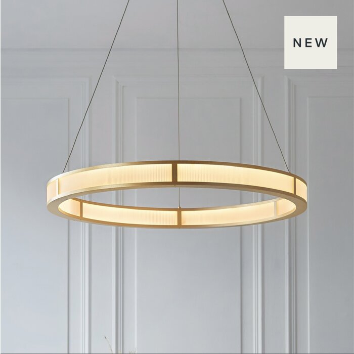 Halo – Mid Century Modern LED Ring Pendant Light