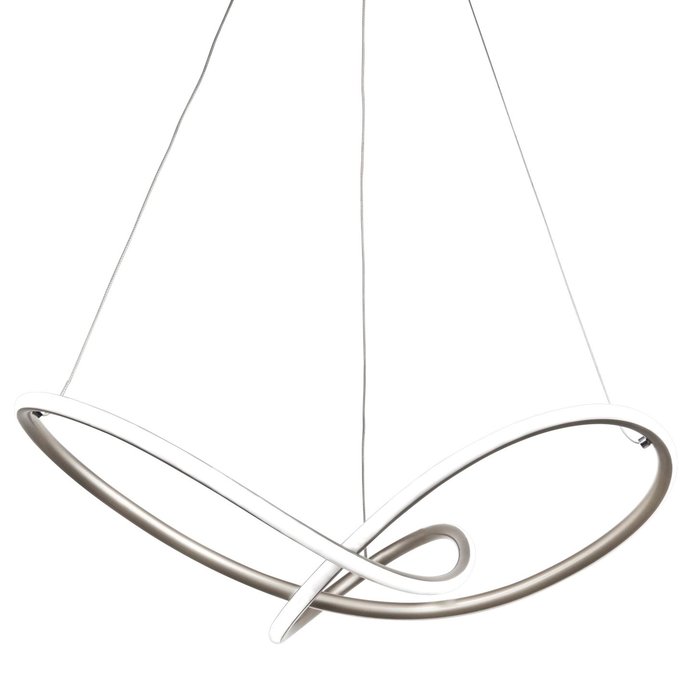 Illusion - Satin Silver LED Feature Light