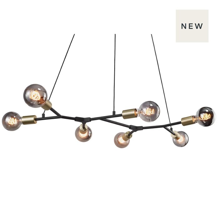 Josie - Large Industrial 7 Light Ceiling Light Pendant