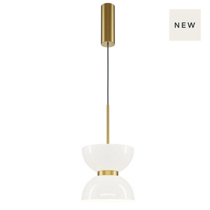 Kerstin - Hourglass LED Kitchen Pendant Light - Gold
