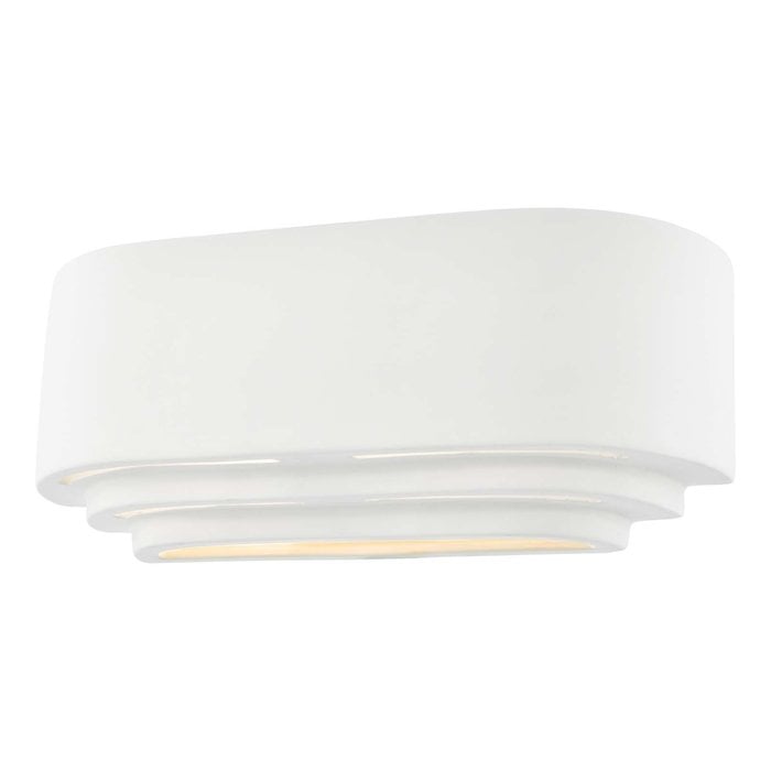 Lando 1 Light Wall Light - Washer White