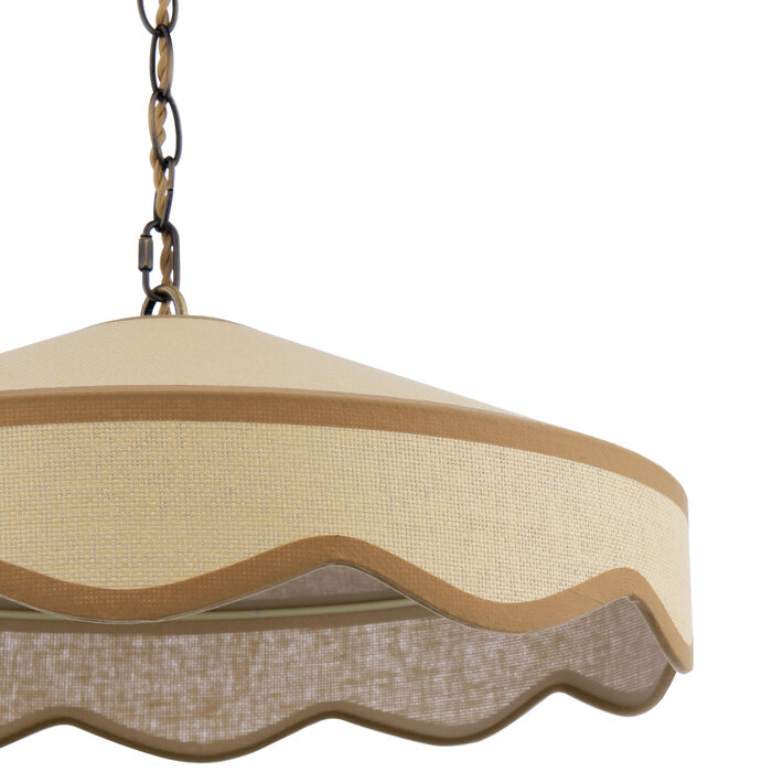 Laura Ashley Buckenham Pendant Ceiling Light – Rattan