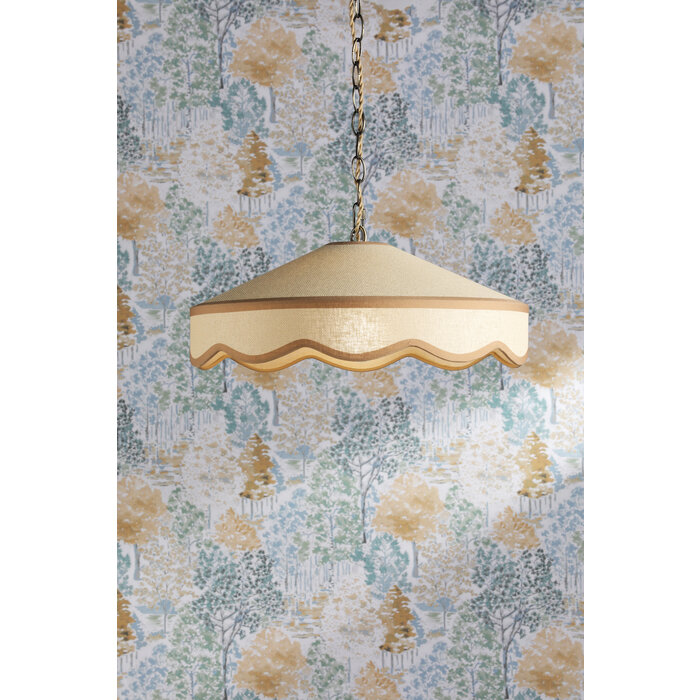Laura Ashley Buckenham Pendant Ceiling Light – Rattan