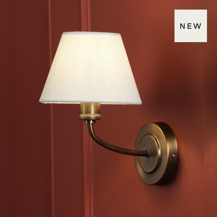 Laura Ashley Denston Wall Light – Antique Bronze