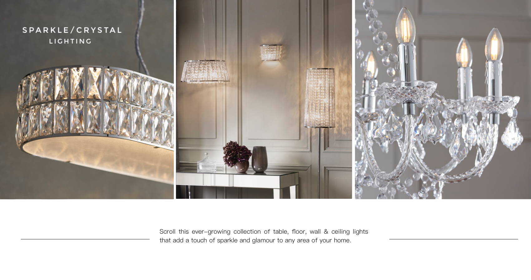 Crystal Ceiling Lights UK