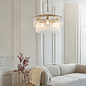 Liora - Vintage Venetian Style Glass Chandelier - 5 Light - Large