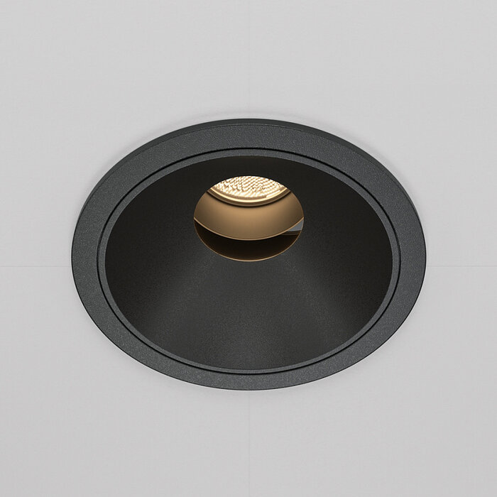 Lira - Premium Recessed Spotlight - Black - Adjustable Tilt - 10W