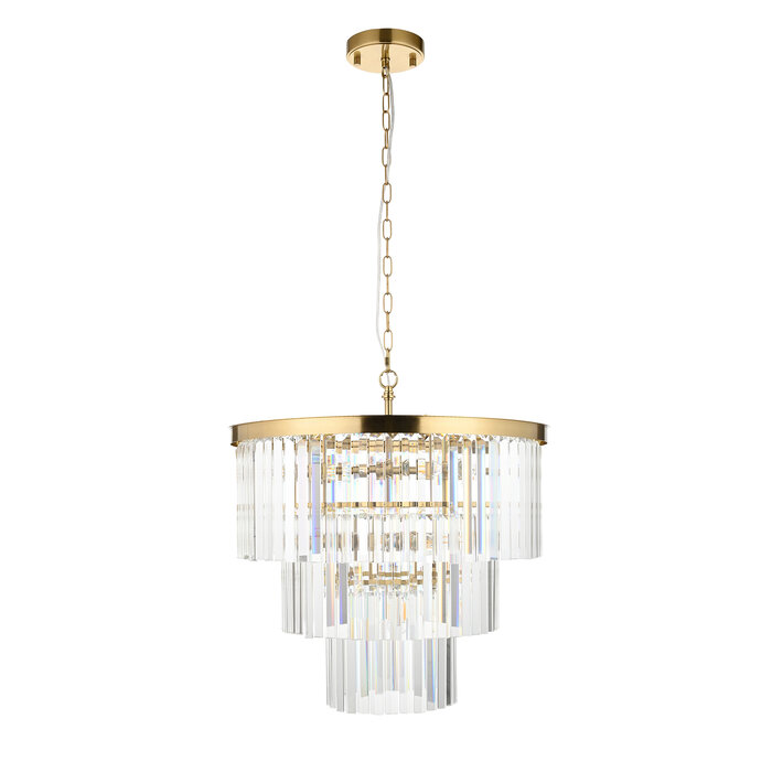 Lumara - Art Deco Crystal Chandelier - Large