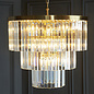 Lumara - Art Deco Crystal Chandelier - Large