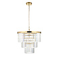 Lumara - Art Deco Crystal Chandelier - Large