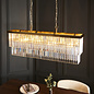 Lumara - Art Deco Crystal Chandelier - Linear