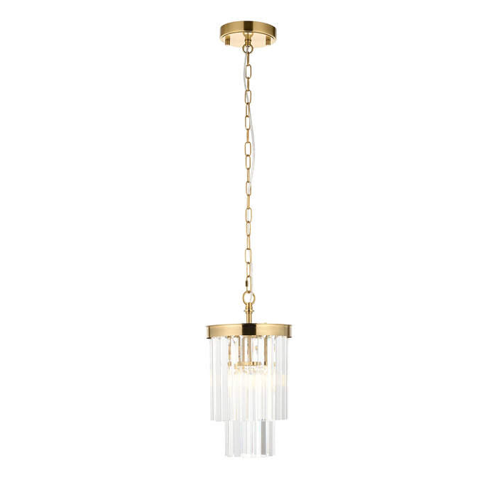 Lumara - Art Deco Crystal Chandelier - Small