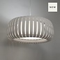Luna - Modern Pendant Lampshade - White - Large