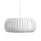 Luna - Modern Pendant Lampshade - White - Large