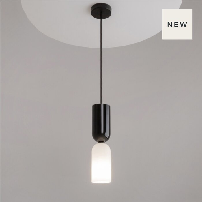 Marjit - Hourglass Minimalist Kitchen Pendant Light  - Black