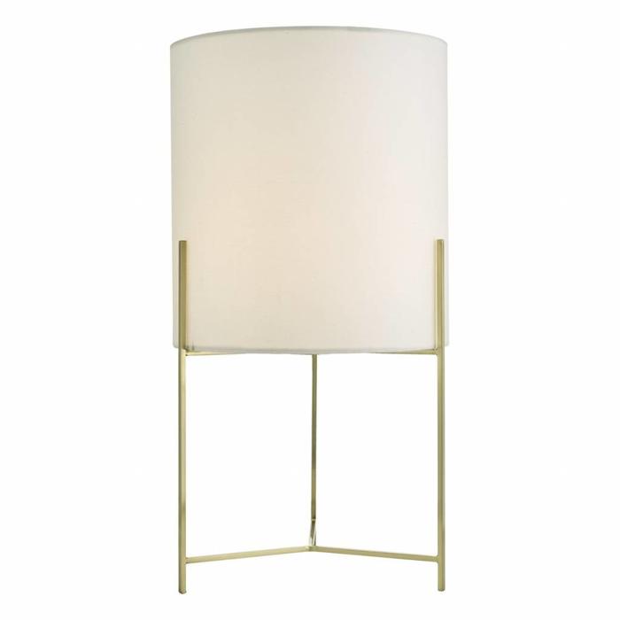 Mikael - Modern Satin Gold Table Lamp