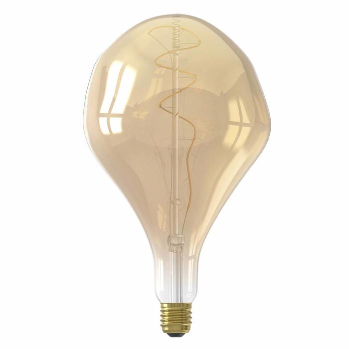 Organic - Giant Decorative LED Light Bulb - Gold
