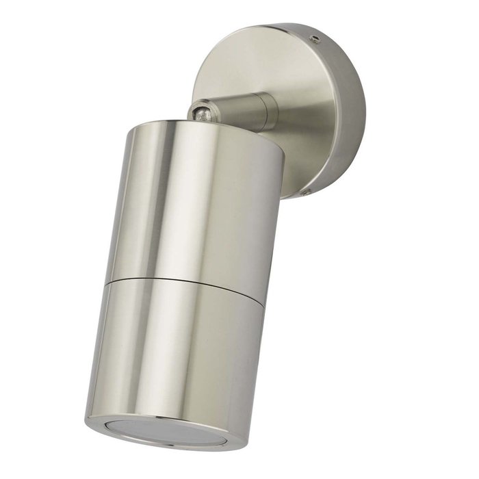 Ortex - Brushed Aluminium Outdoor Down Wall Light