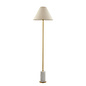 Oslo - Scandi Brass and Marble Floor Lamp