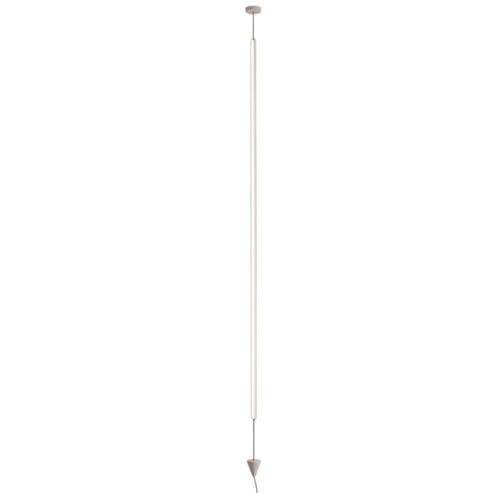 Patayo - Vertical LED Pendant/Floor Lamp in White