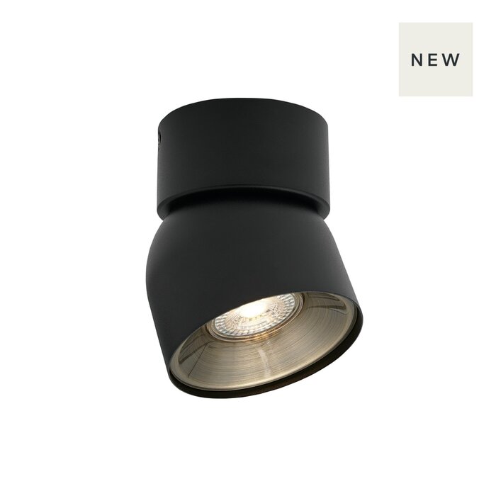 Petiole - Adjustable Tilt Spot Light - Single - Black