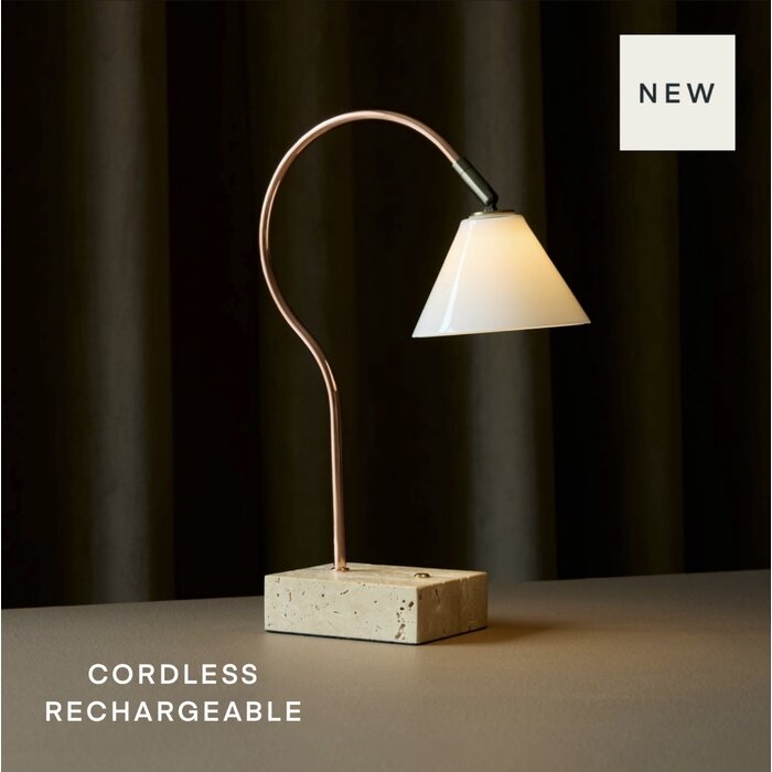 Question - Rechargeable Cordless Table Lamp - Copper & Granite