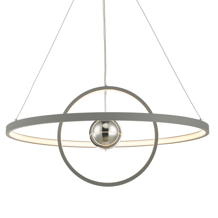 Radius - Matt Grey LED Feature Ceiling Light - Large